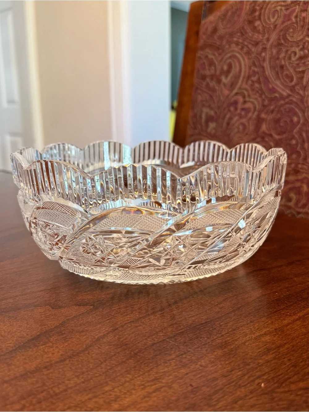 Waterford Heritage Collection Apprentice With Star Design Scalloped Edge *Read*